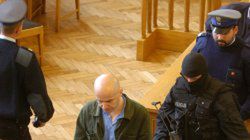 Marek W. na sali sądowej