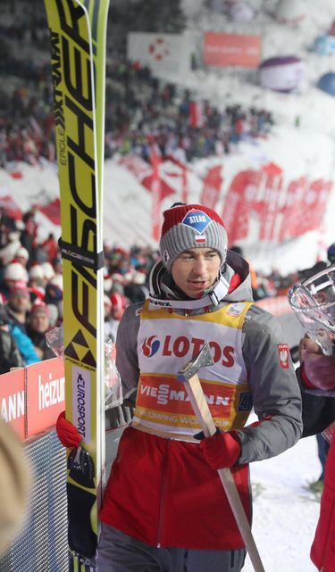 Kamil Stoch skomentował wpadkę z hymnem polskim