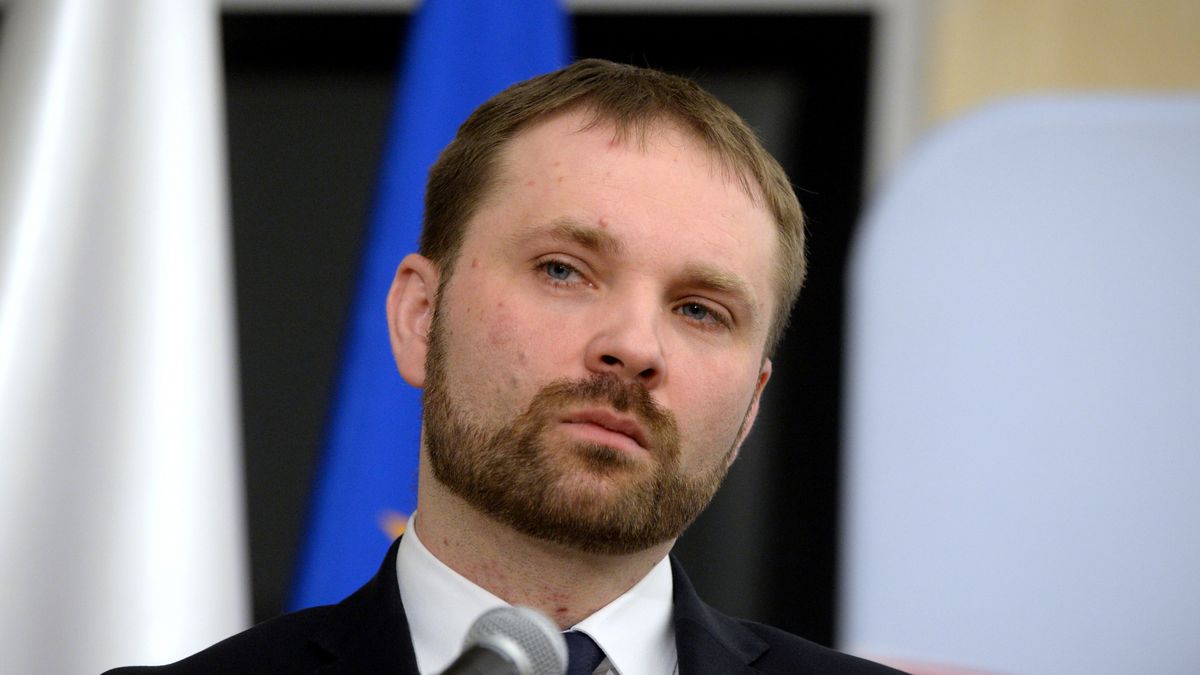 Przemysław Koch (na zdjęciu) z Ministerstwa Finansów przedstawia program Poltax Plus.