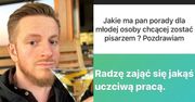 Szczepan Twardoch drinkuje i dzieli się mądrościami na Instagramie: "Można och*jeć od lockdownu"