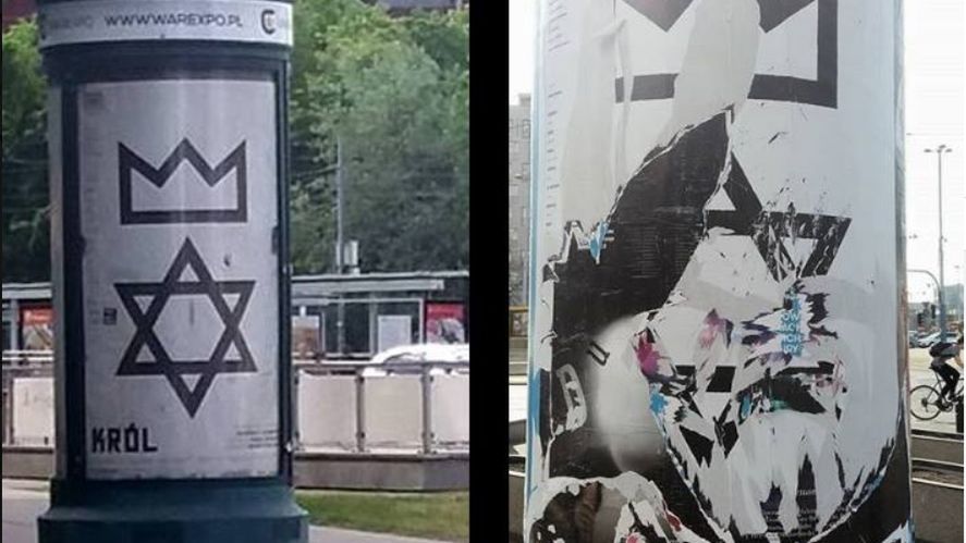 Rozwieszone na ulicach plakaty wzbudziły skrajne emocje