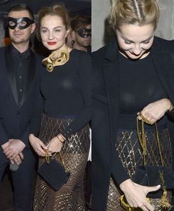 Małgorzata Socha w prześwitującej kreacji