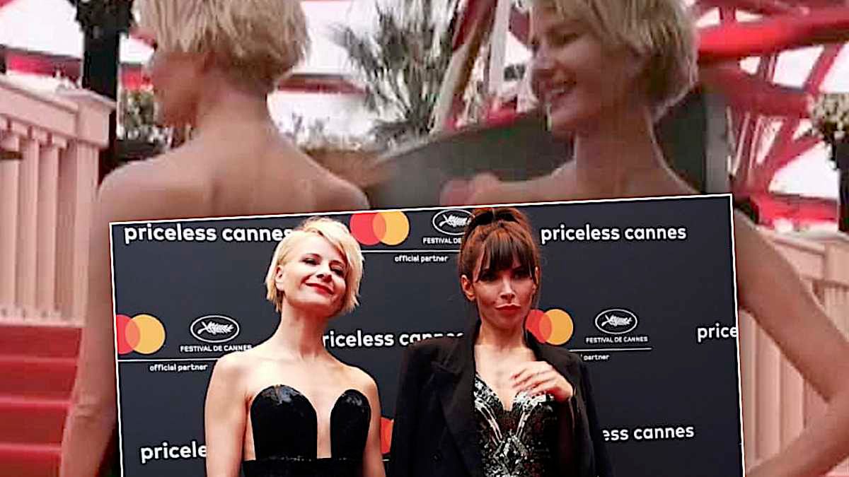 Wow! Małgorzata Kożuchowska w Cannes olśniła stylizacją! Wyglądała jak demon seksu! Za kulisami brylowała z Agnieszką Dygant!