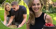 Małgorzata Socha imprezuje w ogrodzie. Przestrzeń jak w pałacu! Tego przystojniaka także znacie