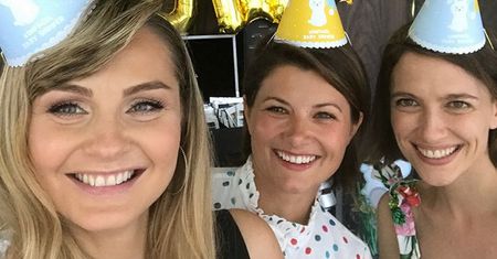 Małgorzata Socha zorganizowała baby shower. Kolor wystroju zdradza płeć dziecka