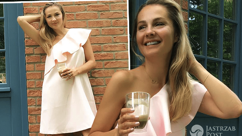 Małgorzata Socha w sukience Reserved i butach CCC