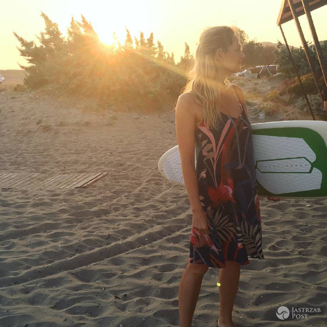 Małgorzata Socha zabiera się za kitesurfing