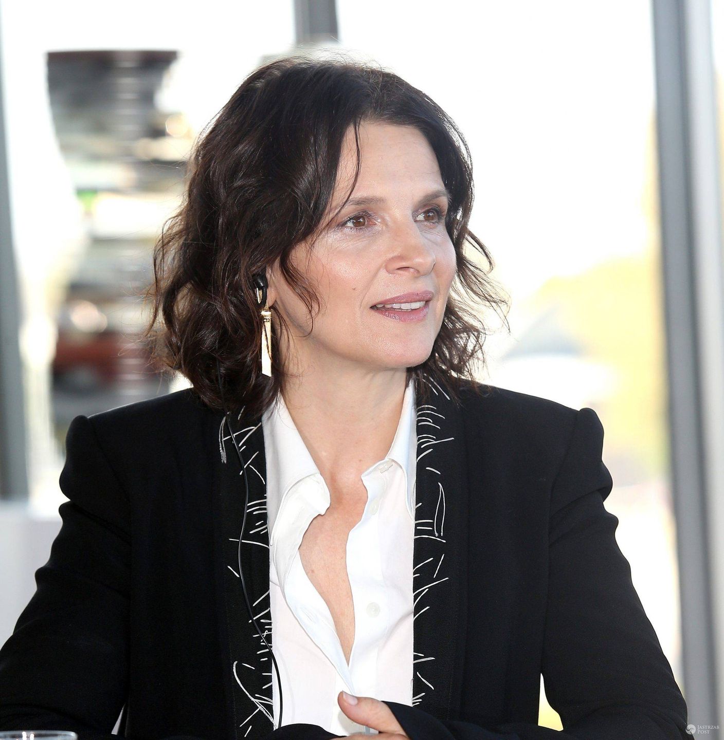 Juliette Binoche podczas festiwalu Film Spring Open 2016 w Krakowie