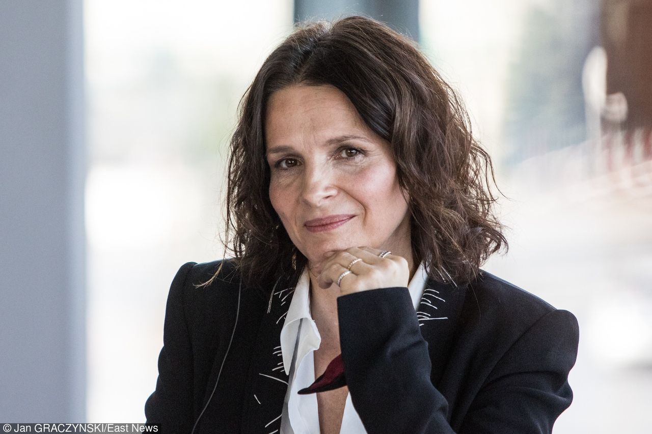 Juliette Binoche poparła czarny protest. "To, co się dzieje w Polsce, to dyktatura"