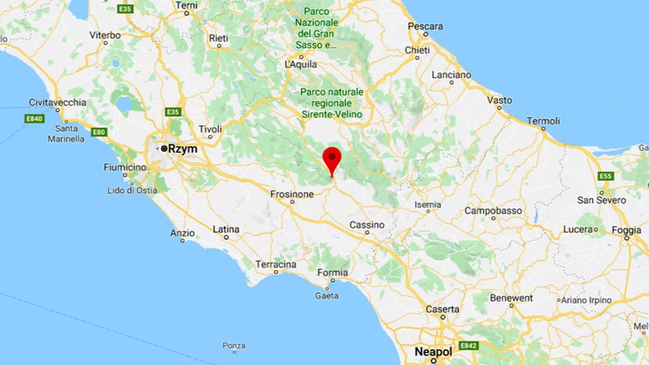 Włochy. Silne trzęsienie ziemi niedaleko Rzymu
