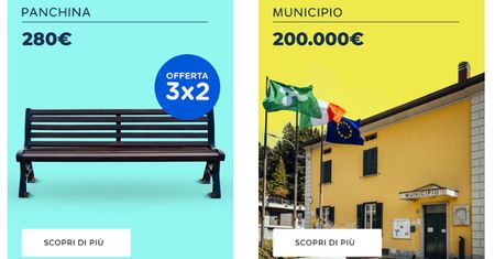 "Sprzedaję miejscowość". W ofercie ławka, latarnia i... urząd gminny