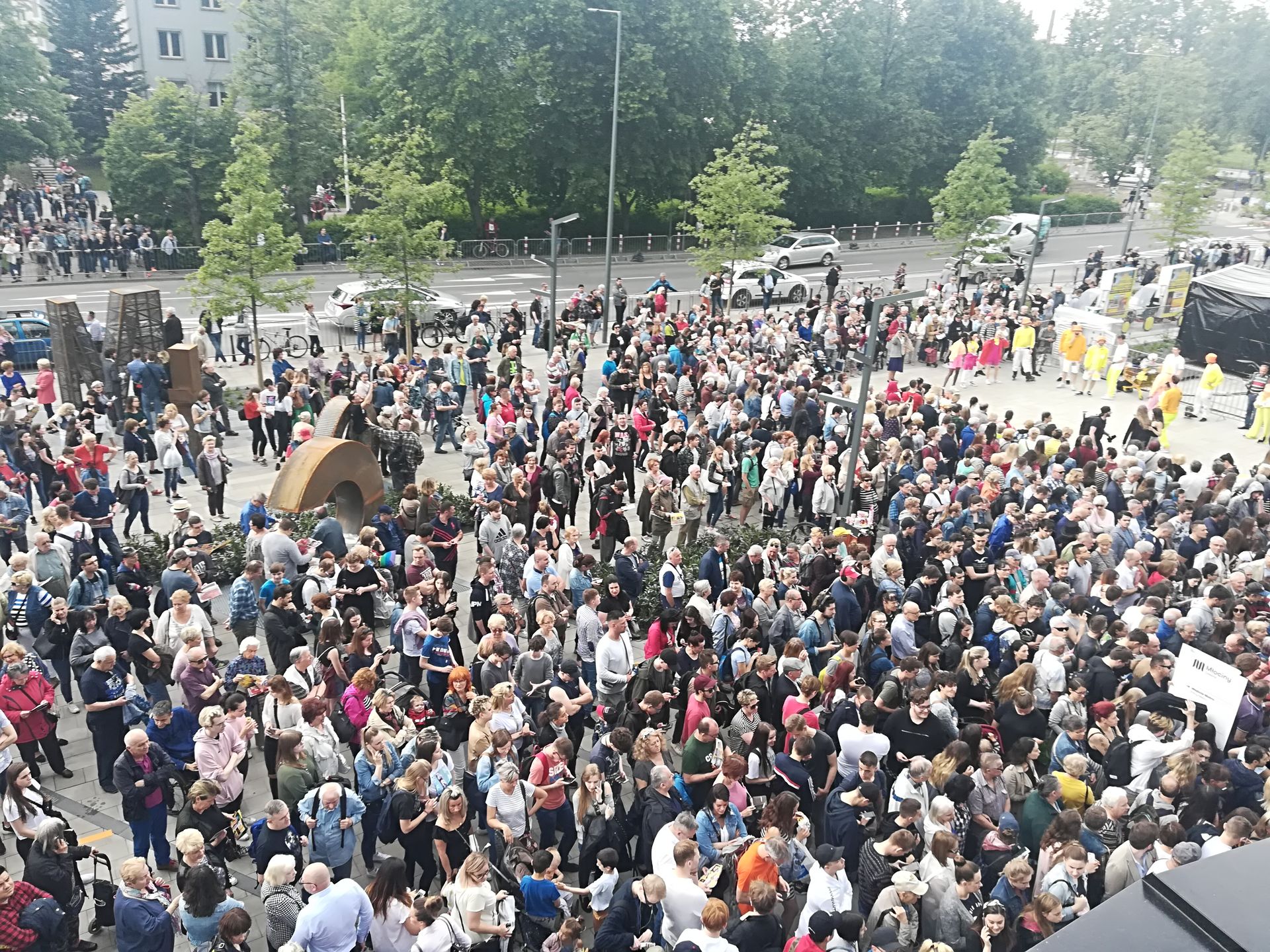  Chętnych, by już pierwszego dnia odwiedzić centrum było mnóstwo