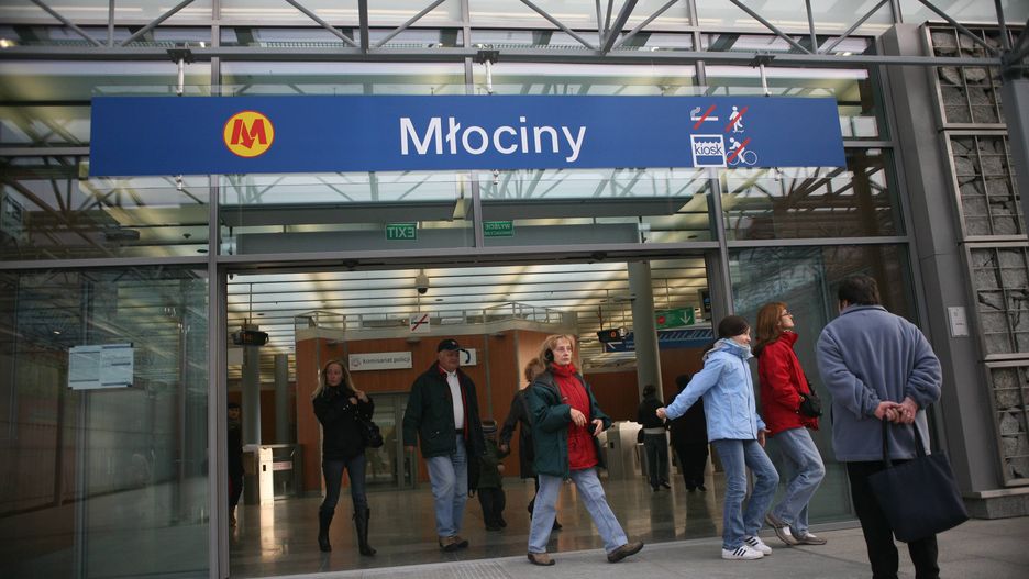 Stacja metra Młociny