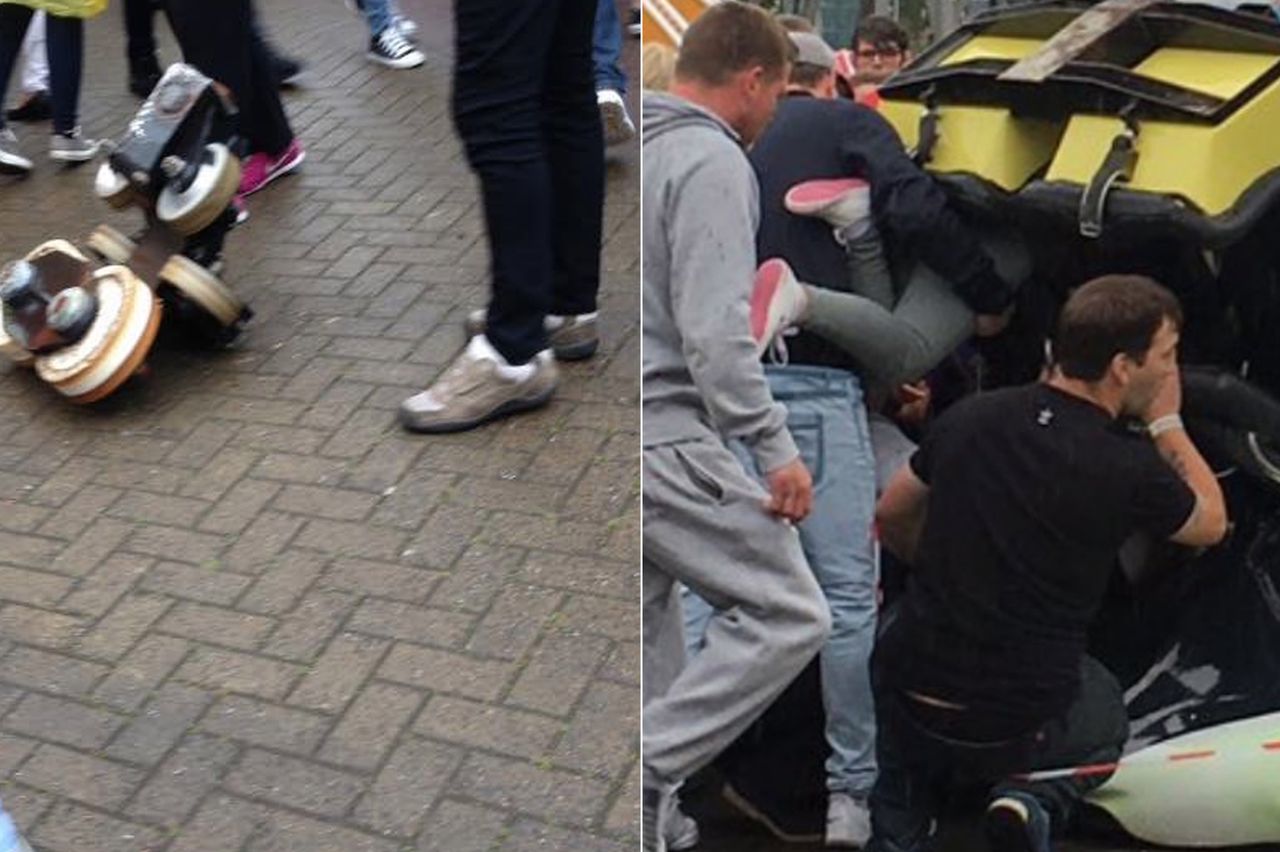 Urwał się wagonik kolejki górskiej. 9 dzieci rannych