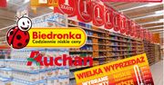 Promocje w marketach. W Auchan produkty za 1 zł, w Biedronce za 0,49 zł. Wojna na niskie ceny.