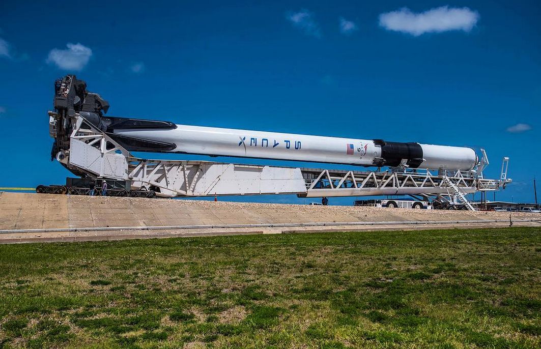 Rakieta Falcon 9 Block jest w drodze do KSC