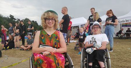 Pol'And'Rock 2019. Festiwal z perspektywy wózka inwalidzkiego