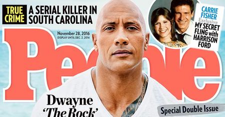Dwayne 'The Rock' Johnson najseksowniejszym mężczyzną 2016 roku!