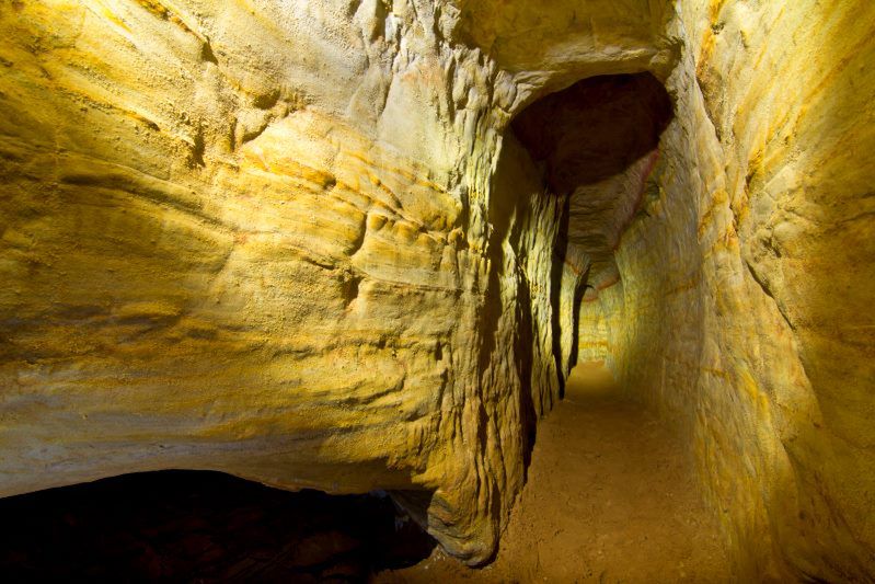 Jaskinie Sablinskie - tam piasek pochłania ludzkie życie