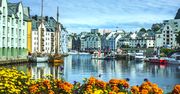 Norwegia - Alesund i Trondheim