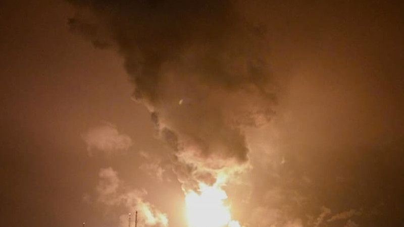 Ogień i kłęby dymu - to płocczanie oglądają na co dzień