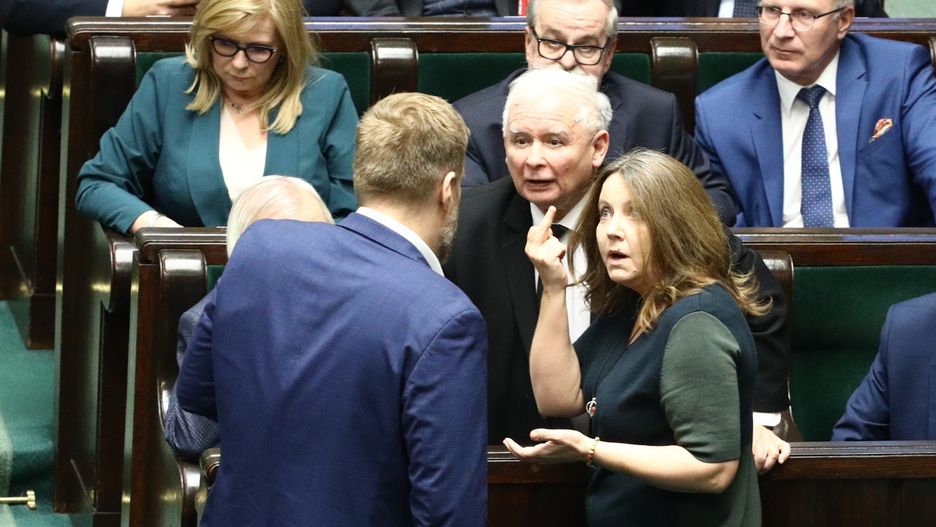 Joanna Lichocka w Sejmie