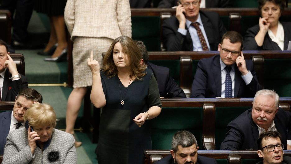 Joanna Lichocka przeprosiła za incydent w Sejmie
