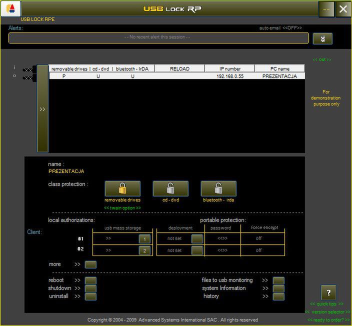 Nowa wersja aplikacji USB Lock