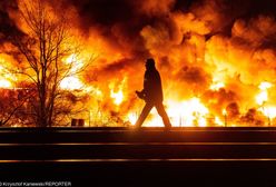 Ogromny pożar we Wrocławiu