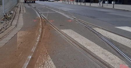 Wrocław: Torowisko w centrum zamknięte – tramwaje jeżdżą objazdami