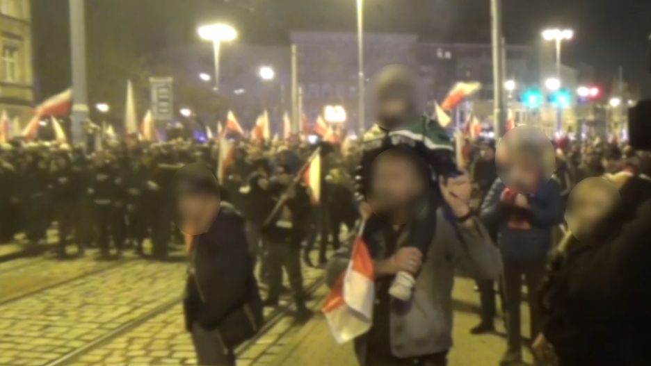 Marsz narodowców we Wrocławiu. Zarzuty dla ojca 4-latka