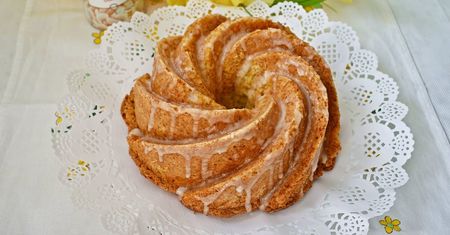 Cytrynowa babka z białej fasoli. Idealna na wielkanocny stół