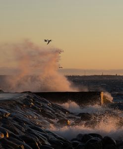 Pogoda nad morzem – sztorm na wodach Bałtyku