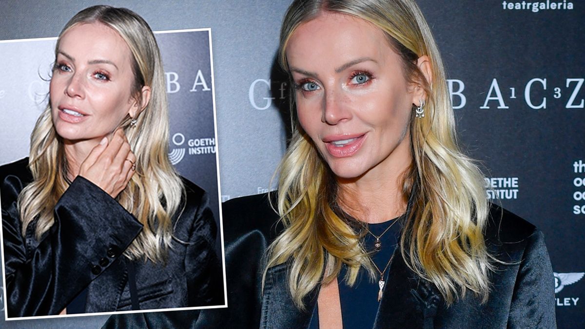 Agnieszka Woźniak-Starak na pokazie mody