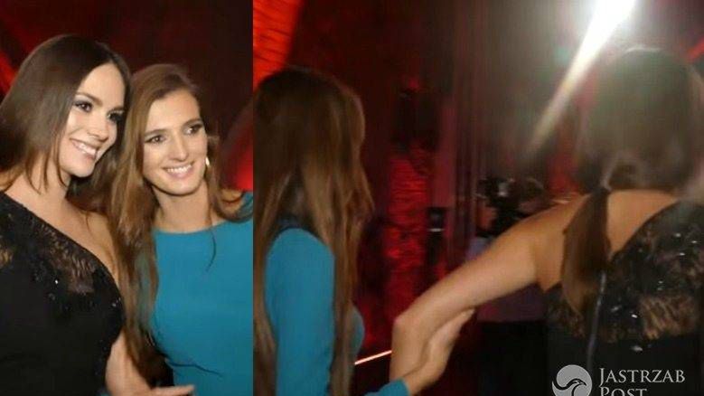 Paulina Krupińska i Kamila Szczawińska uciekają z pokazu mody