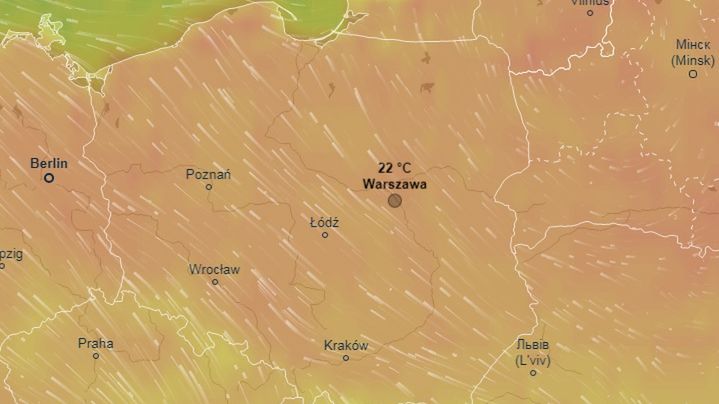 Prognoza pogody na wielkanocny poniedziałek.