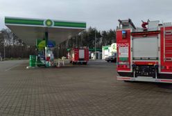 25-latka wjechała w dystrybutor gazu w Łodzi. Ewakuowano 65 osób