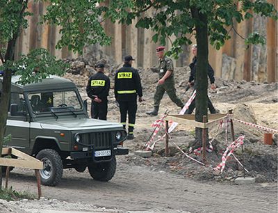 Bomba lotnicza w centrum Łodzi