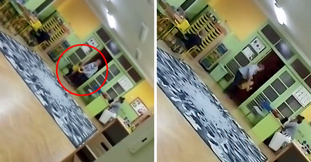 Łódź. Szarpała i rzucała 3-latkiem. Szokujące nagranie z przedszkola