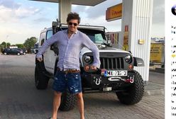 Naklejka na jeepie Wojewódzkiego - wulgarna, ale z przekazem