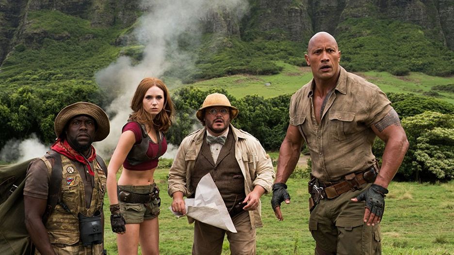 "Jumanji: Przygoda w dżungli" radzi sobie w kinach lepiej niż zakładano