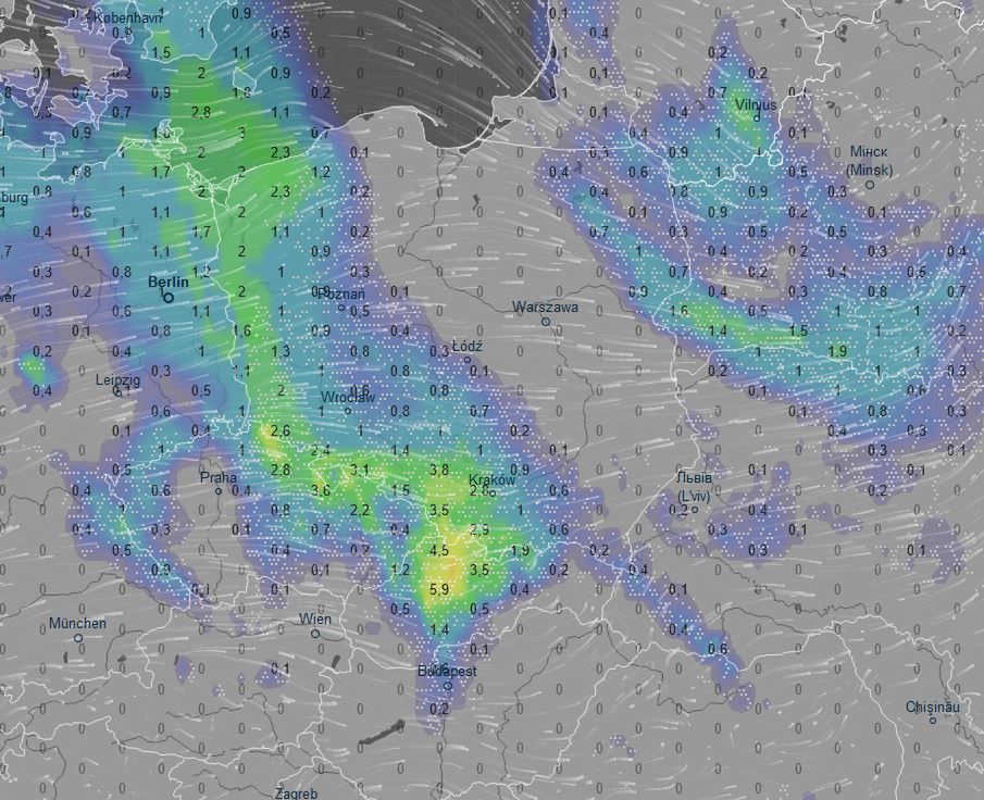 Zawieje i zamiecie śnieżne. "Florence" da się we znaki. Synoptycy ostrzegają