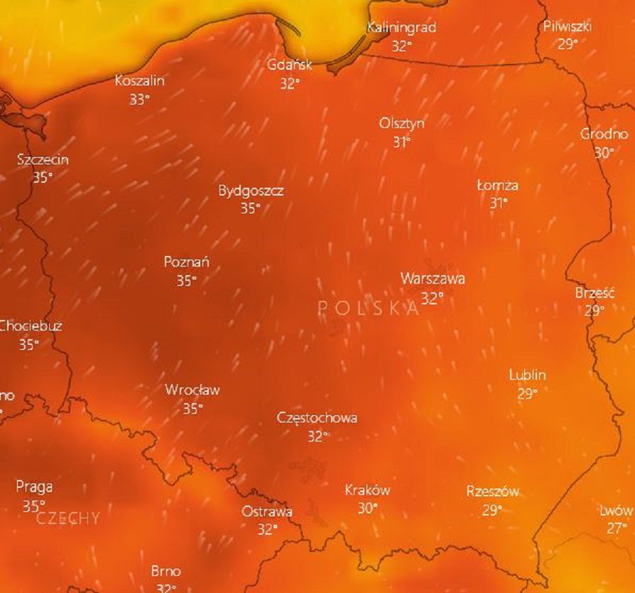 Afrykański żar uderzy w Europę. Gorący poniedziałek, apogeum w czwartek