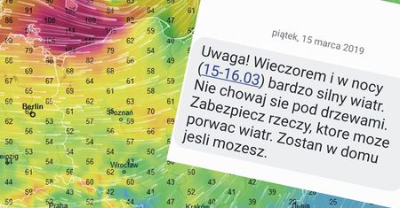 Wichura nadciąga nad Polskę. RCB rozsyła ostrzeżenia
