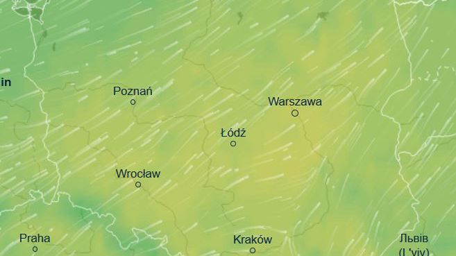 Poniedziałek będzie bardzo ciepły na południu Polski