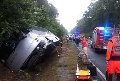 Stara Woda. Autobus zderzył się z autem. W środku 45 uczniów