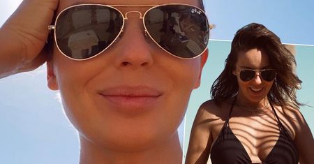 Ciężarna Agnieszka Włodarczyk w bikini chwali się brzuszkiem. Fani nie mogą oderwać wzroku od jej krągłości