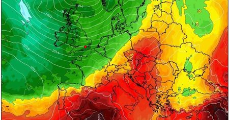 Pogoda. Upalny początek tygodnia, a do tego "destrukcyjny downburst"
