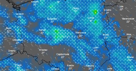 Pogoda. Alert synoptyków. Nad Polskę nadchodzą nawałnice i gradobicia