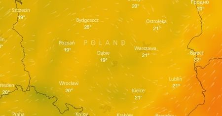 Alert pogodowy. Po gwałtownych burzach temperatura spadnie nawet o 15 stopni